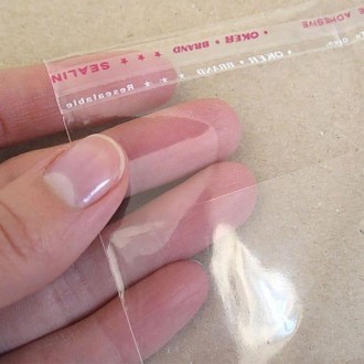 Пакет прозрачный для упаковки без клейкой ленты 
 
Технические характеристики:
В. . фото 11