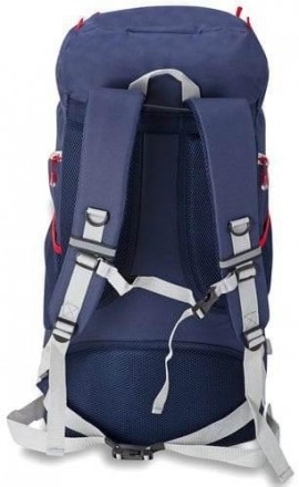 Туристический походный рюкзак с дождевиком Semiline Expedition 45L А3009-2 Синий. . фото 5