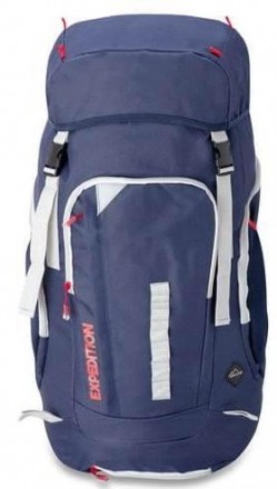 Туристический походный рюкзак с дождевиком Semiline Expedition 45L А3009-2 Синий. . фото 3