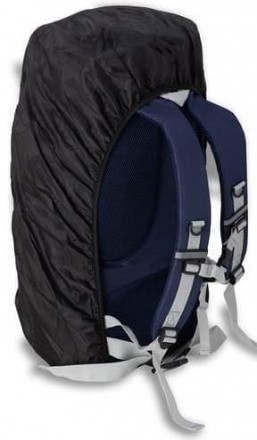 Туристический походный рюкзак с дождевиком Semiline Expedition 45L А3009-2 Синий. . фото 6