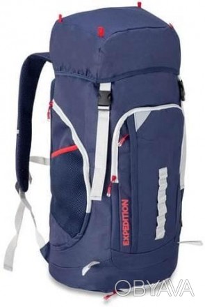 Туристический походный рюкзак с дождевиком Semiline Expedition 45L А3009-2 Синий. . фото 1