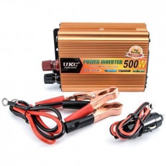Прибор UKC INVERTER 12V, 500W используется для преобразования электричества из 1. . фото 2
