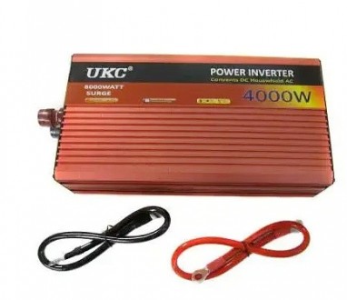 Инвертор UKC-AR 4000W предназначен для преобразования электричества из 12В в 220. . фото 7