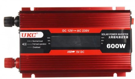 Инвертор CJ-LS 600 AC/DC 600W можно использовать для зарядки и работы: ноутбуков. . фото 2