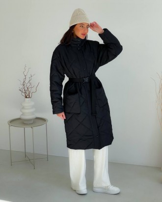 
 Мега крутая и популярная модель стеганой куртки из зимней коллекции.
Выполнена. . фото 7