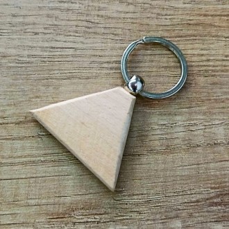 Брелок деревянный - основа - треугольный
☑ Основа для гравировки. вы можете сдел. . фото 3