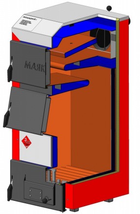  
Котел Маяк АОТ 12 Стандарт плюс – надежный, простой конструкции твердотопливны. . фото 3