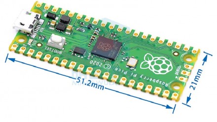  Плата разработчика Raspberry Pi Pico RP2040 MicroPython.. . фото 5