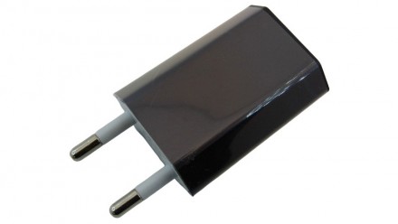 Зарядное устройство зарядка для телефона 5V 1A черный цвет. Технические характер. . фото 2