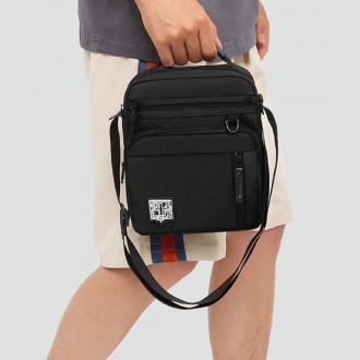 
	Мужская сумка через плечо Confident AT09-T-23912A пошита из прочного текстиля . . фото 9