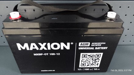 акумулятори MAXION AGM 12V - весь товар є в наявності

В наявності великий виб. . фото 2