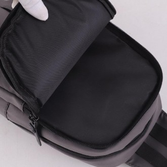 
	Мужская сумка слинг Confident ATN01-T-L22804A пошита из влагостойкого текстиля. . фото 3