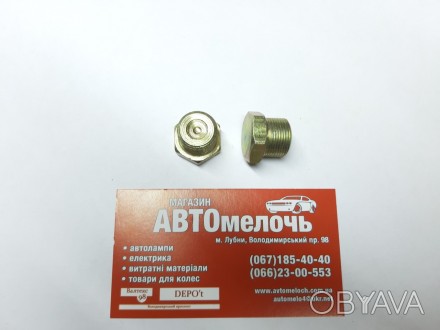 Заглушка резьбовая М16х1 под ключ на 19
Купить заглушку резьбовую в магазине Авт. . фото 1
