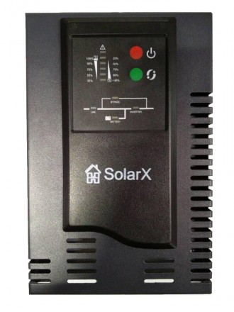 
ИБП SolarX SX-NB1000T/01 (VFI по стандарту IEC 62040-3) с двойным преобразовани. . фото 2