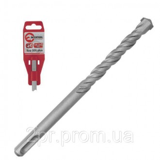 Бур SDS PLUS 12*400мм SD-1240 INTERTOOL. Доступна ціна, швидка доставка по Украї. . фото 3