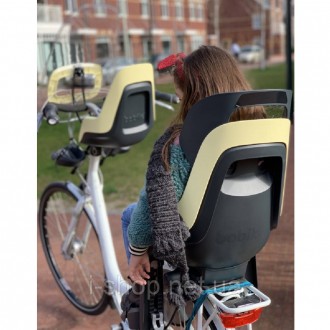 
Bobike Go Mini - высококачественное и модное велосипедное кресло по доступной ц. . фото 4