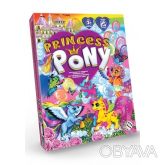 Гра настільна Danko Toys Princess Pony ДТ-ІМ-11-32
 Гра настільна Danko Toys Pri. . фото 1