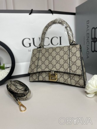 
 
 Сумка Gucci x Balenciaga Hourglass
Модель: Balenciaga Hourglass & Gucci
Арти. . фото 1