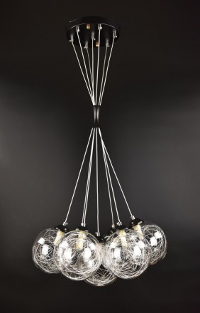 Подвесные люстры в стиле "лофт" - очень популярный вид потолочных светильников д. . фото 2