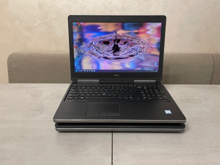 Ноутбук Dell Precision 7520, 15,6" FHD, i5-7300HQ, 16GB, 256GB SSD, Nvidia M1200. . фото 2