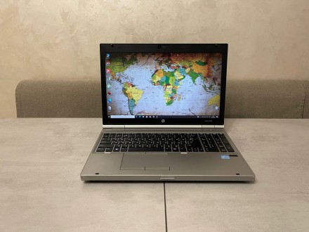 
Ноутбук HP EliteBook 8570p, 15,6" HD+, i7-3520M, 8GB, 120GB SSD+750GB, Radeon 2. . фото 2