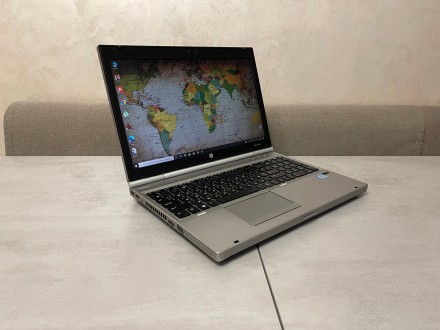 
Ноутбук HP EliteBook 8570p, 15,6" HD+, i7-3520M, 8GB, 120GB SSD+750GB, Radeon 2. . фото 4