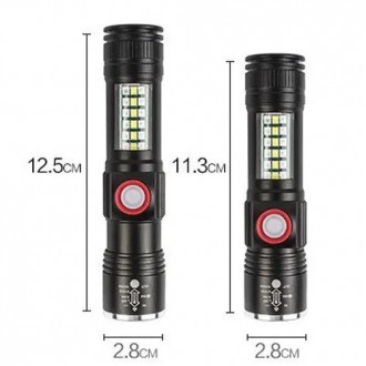 Кишеньковий ліхтар із USB зарядкою SY-1903C-P50+SMD+RGB Alarm / Ліхтарик світлодіодний для туриста / Потужний акумуляторний BD-7. Кропивницький. фото 1 Кишеньковий ліхтар із USB зарядкою SY-1903C-P50+SMD+RGB Alarm / Ліхтарик світлодіодний для туриста / Потужний акумуляторний BD-7. Кропивницький. фото 1