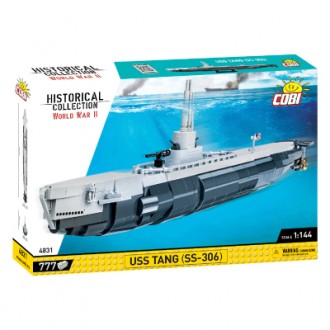 Збірна модель Revell Cobi Підводний човен Танг SS-306 777 деталей Конструктор. Киев. фото 1 Збірна модель Revell Cobi Підводний човен Танг SS-306 777 деталей Конструктор. Киев. фото 1
