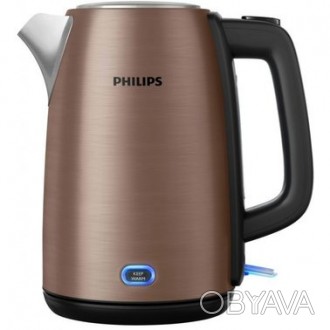 Електрочайник Philips HD9355-92
Електрочайник Philips HD9355-92 – чудовий . . фото 1