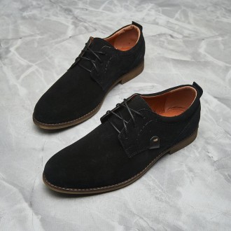 Туфлі чорні замша
✅Преміум якість
✅Комфортні на нозі
✅Розмір повномірний
✅Верх в. . фото 6
