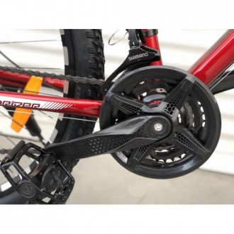 Двухколесный горный алюминиевый спортивный велосипед 27.5 дюймов Toprider 777 кр. . фото 3