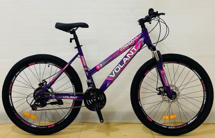 Велосипед спортивный женский CORSO «Volant» 26" дюймов VL- 26758 колеса 26 дюймо. Одесса. фото 1