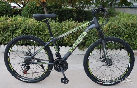 Велосипед горный спортивный «WILDS» 26" дюймов WL-26682 рама 15", 21 скорость
 
. . фото 1