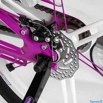 Велосипед магниевый 18" дюймов 2-х колёсный "CORSO Elit" EL-40011 фиолетовый (АН. . фото 8