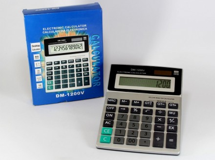 Калькулятор DM 1200V. Одеса. фото 1 Калькулятор DM 1200V. Одеса. фото 1