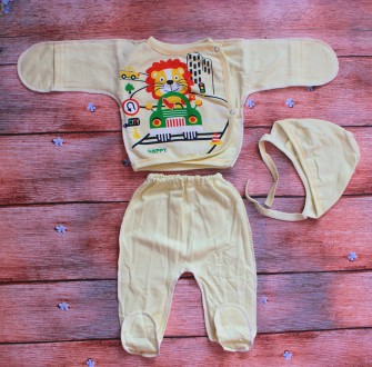 Комплект ясельный Курносики одевается на новорожденных с первых минут жизни. Удо. . фото 6