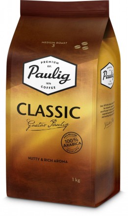 Кофе в зернах Paulig Classic 1 кг - самая привлекательная черта Paulig Classic –. . фото 2