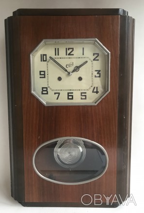 Годинник настінний ОЧЗ. 1951 р. Часы настенные ОЧЗ.

Габарити корпуса - ширина. . фото 1