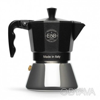 
Гейзерная кофеварка (мока) Espresso&Brewing LAB Induction Moka Pot 3T сочетает . . фото 1
