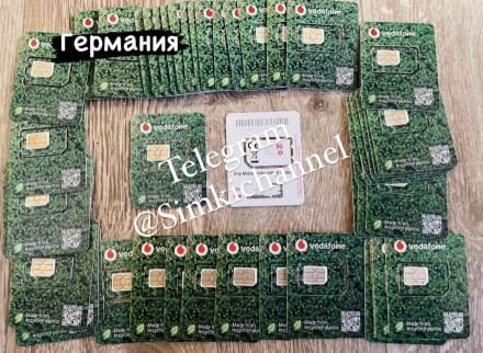 Сим карты Германии Vodafone. Київ. фото 1 Сим карты Германии Vodafone. Київ. фото 1