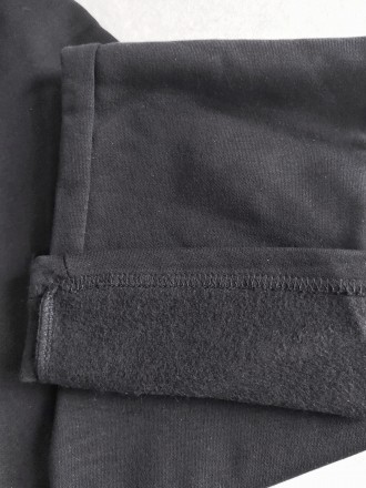 Черные утеплённые брюки на флисе от Brave Soul (Англия). Прямой покрой. Два карм. . фото 11