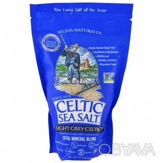  Описание Цельная живая соль Океана Кельтская морская соль - бренд натуральной м. . фото 1