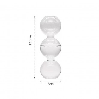 Ваза MORO Bubble 17.5*6 см М-4513TR. . фото 4