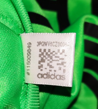Вратарская футболка Adidas, размер-XL, длина-82см, под мышками-60см, рукав от во. . фото 8