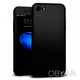 Чехол MakeFut + стекло на iPhone 6 plus/6s plus Black (HbP050407)