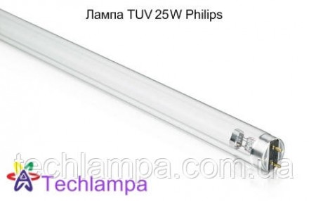
Лампа бактерицидная TUV-25W Philips
Ртутные газоразрядные лампы низкого давлени. . фото 2