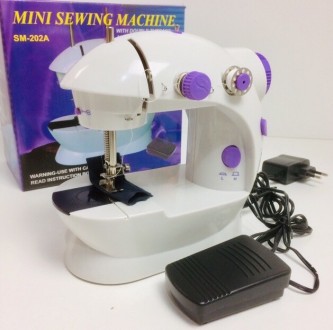  Mini Sewing Machine SM - 202A – это несложная в работе, швейная техника, с кото. . фото 4