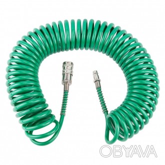 Шланг спиральный Refine полиуретановый (PU) 10м 5.5×8мм (7012071) MS