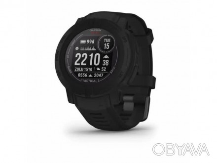 GARMIN Instinct 2 Solar Edition Чем бы вы ни занимались, ловите момент Эти смарт. . фото 1