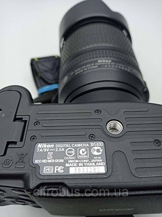 Фотоапарат Nikon D5100 Body + Nikon AF-S DX Nikkor 18-105mm f/3.5-5.6G ED VR.
Вн. . фото 6